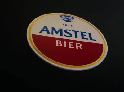 Amstel Beer Coaster