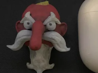 Tengu Head charm