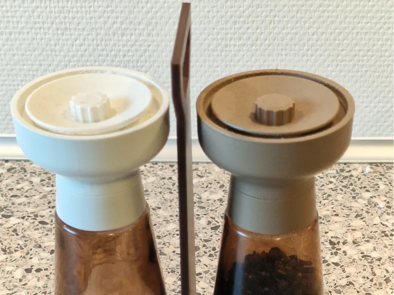 IKEA HALVTOM salt and pepper