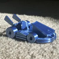 Free-spinning wheels - 0.2mm layer, 2 walls, 15% infill