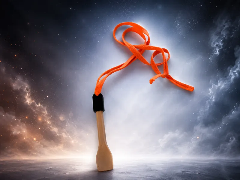 Ice cream spoon holder necklace generator
