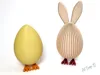 Easter Bunny Egg Basic & Stripe