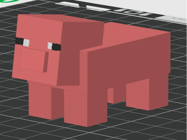 minecraft pig 