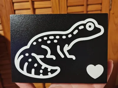 mini gecko light box