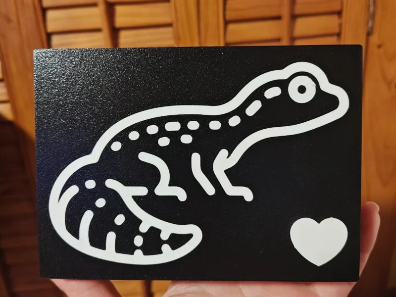 mini gecko light box