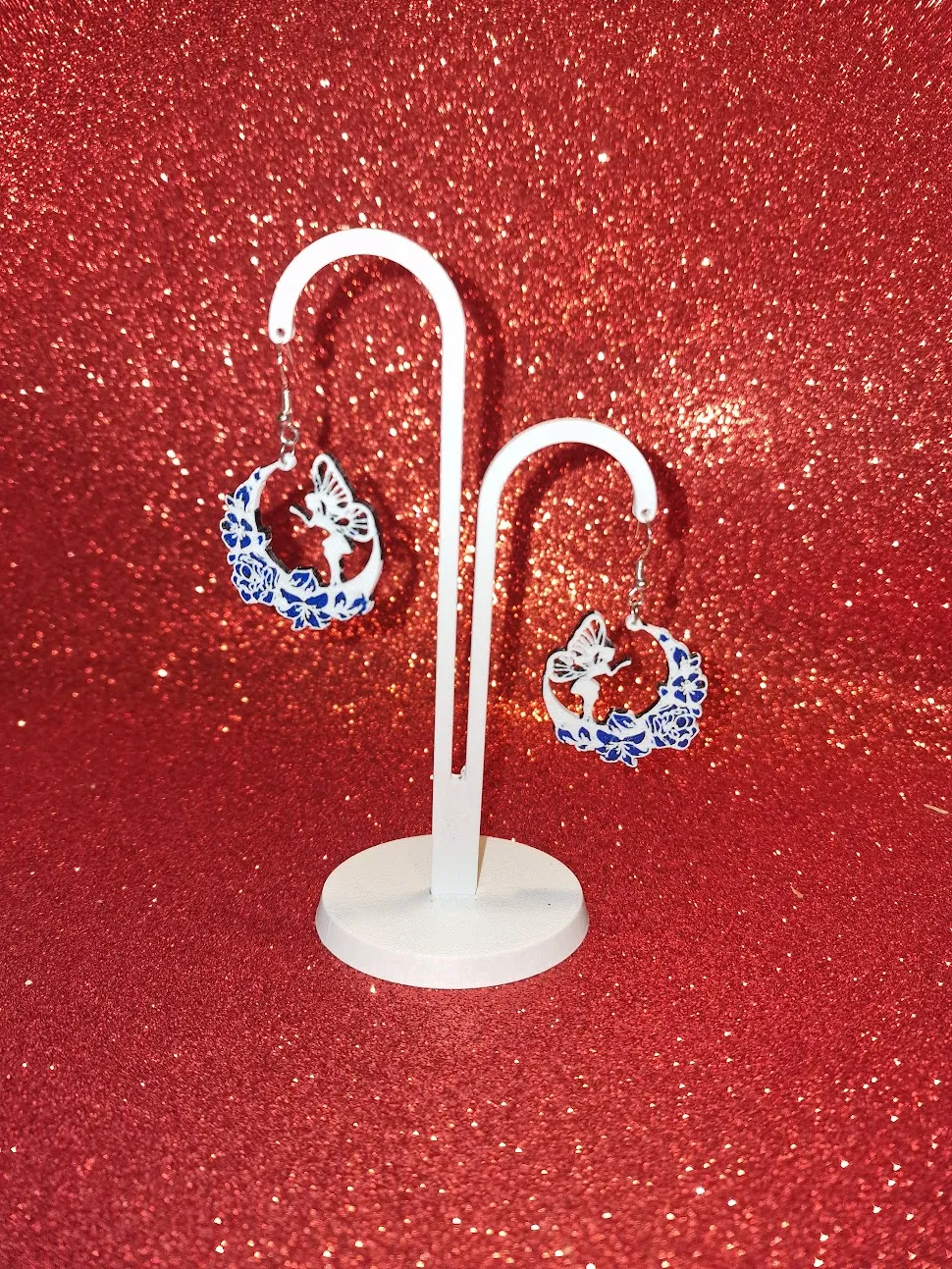 Fairy on the Moon V2 earrings view 3
