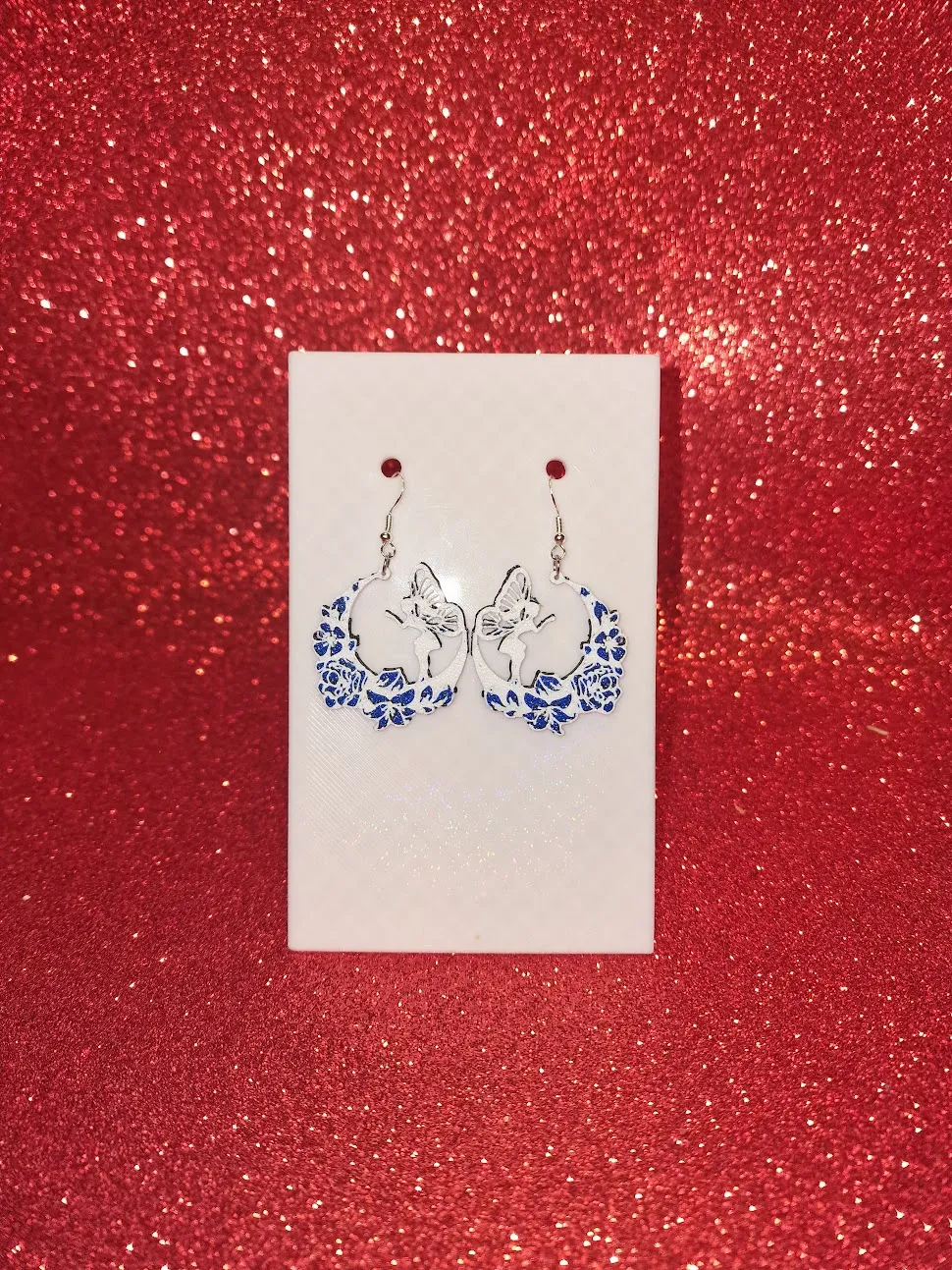 Fairy on the Moon V2 earrings view 2