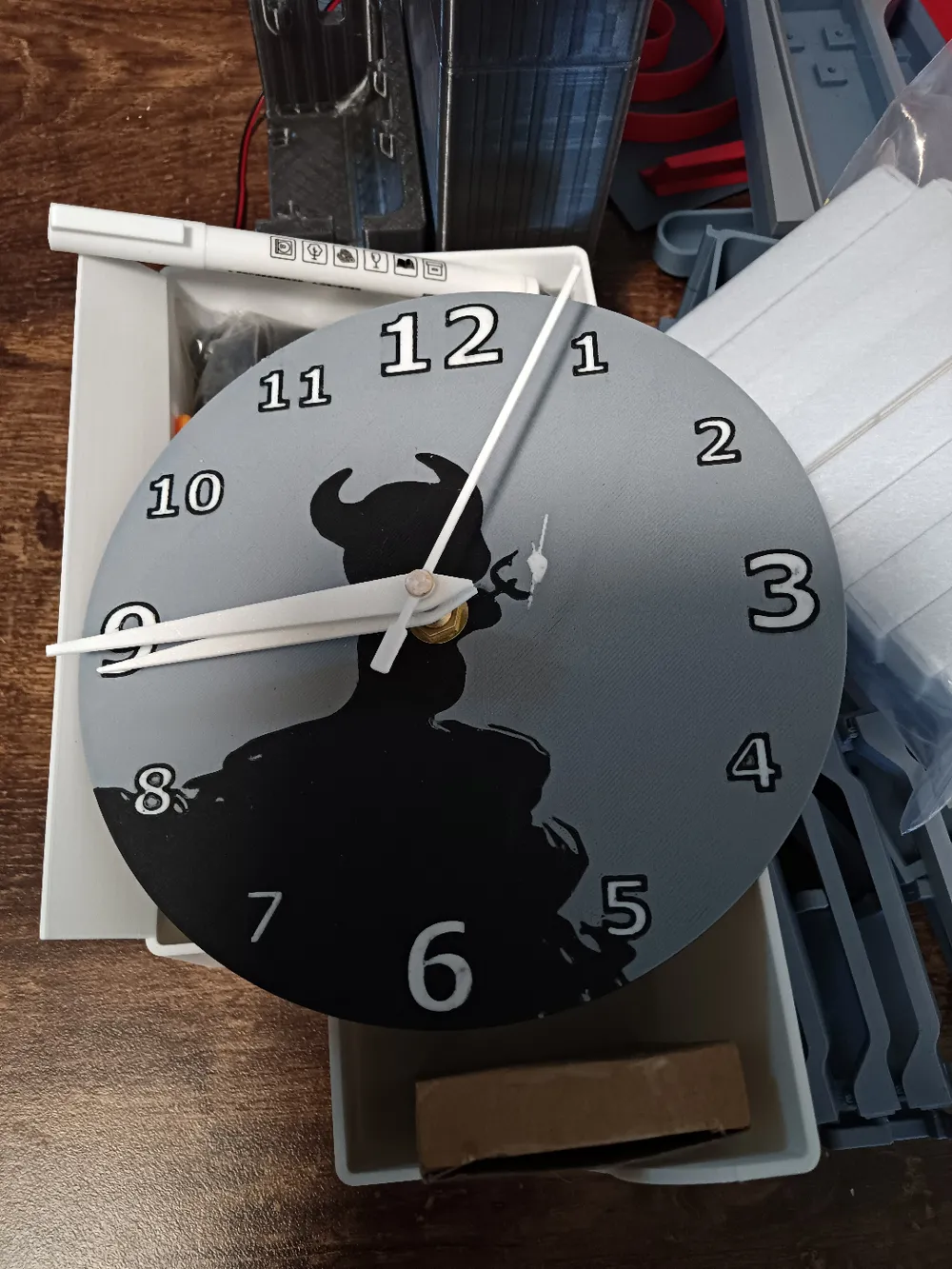 beastie clock - Free 3D Print Model - MakerWorld
