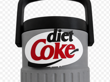 logo for Can cooler - diet coke