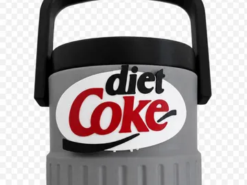 logo for Can cooler - diet coke