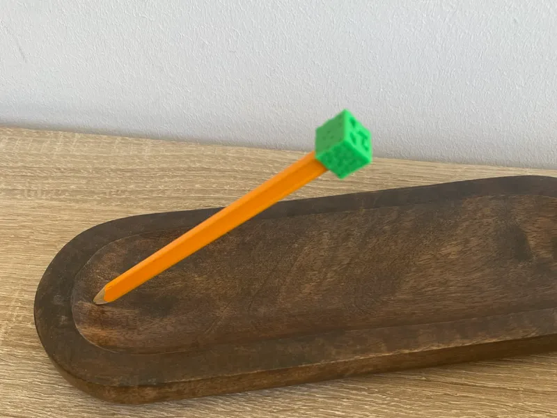 Minecraft Creeper Pen Cap