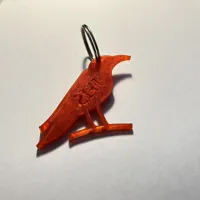 Porte-clés corbeau personnalisable — photo 3