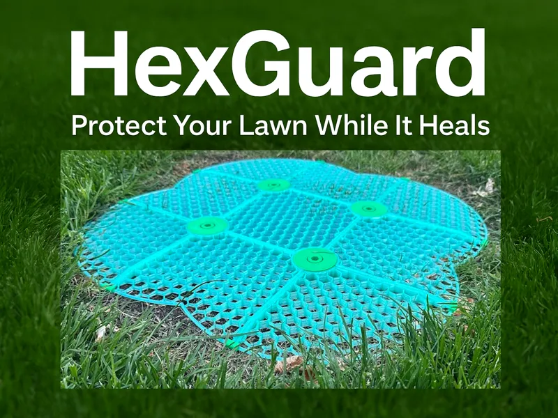 HexGuard – Modular Lawn Patch Shield System