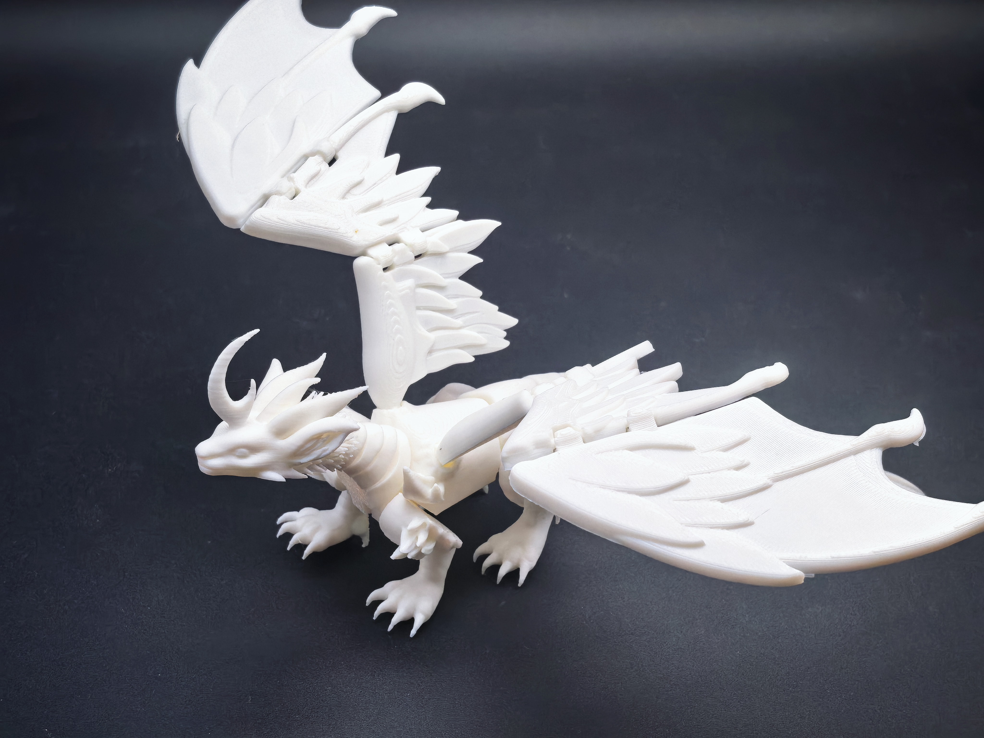 Miniatura 3 do modelo 3D 红翅龙，无需支撑