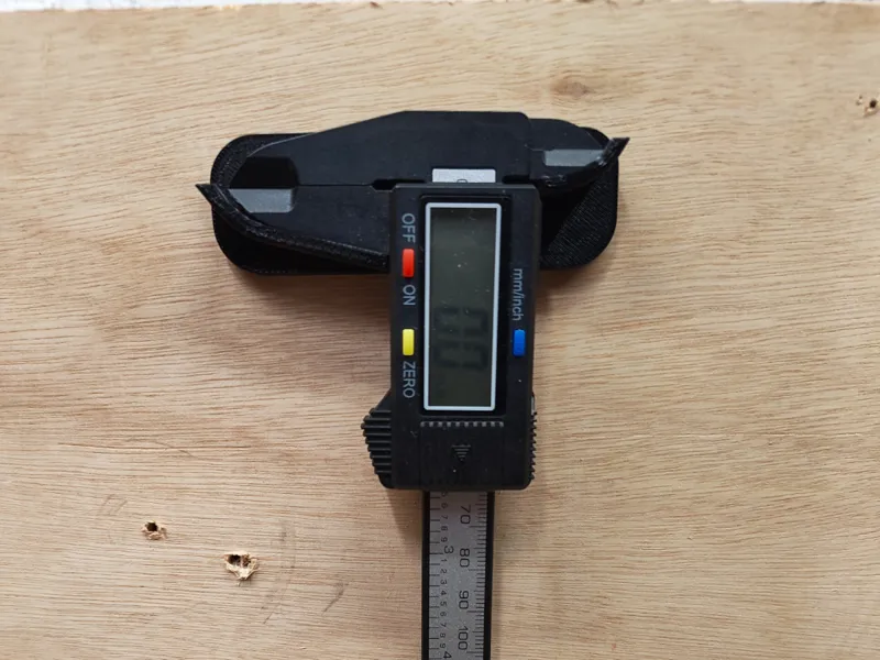 Caliper wall mount