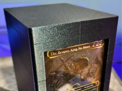MTG Commander Deckbox - 35pt Showcase