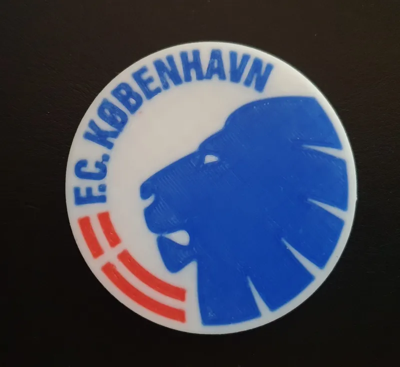 FCK / FC København coaster / Ølbrik
