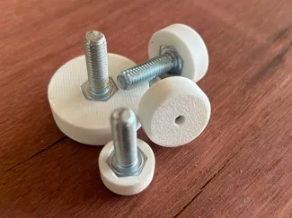 Parametric Adjustable Furniture Levelling Foot