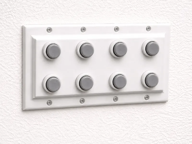 Quad Light Switch Button