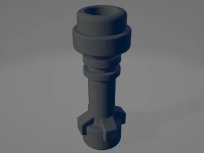 Churro Lightsaber Hilt - Building Block Version