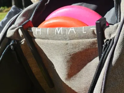 Disc Bag Pocket Cover Clip