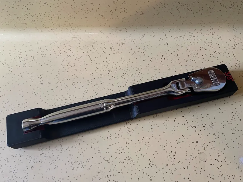 Icon 3/8" Drive Flex Head Ratchet Gridfinity