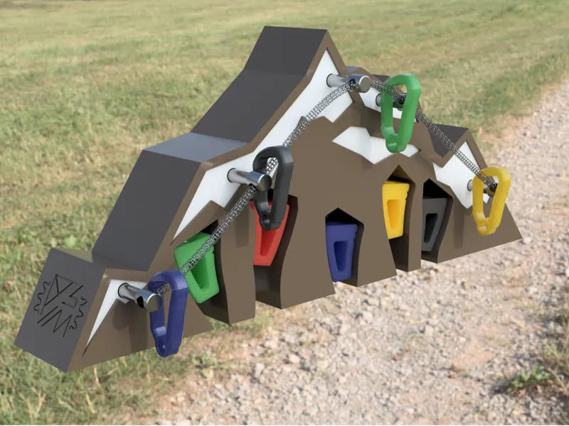 Mountain Key Holder – Porta Chiavi da Parete