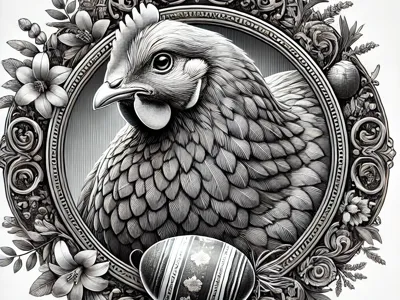 Hen_Easter_Hueforge