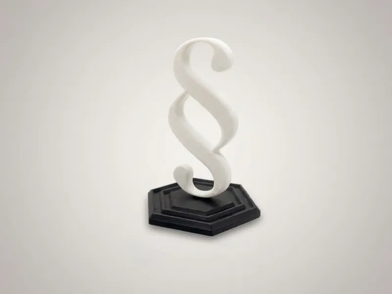 Paragraph Desk Display