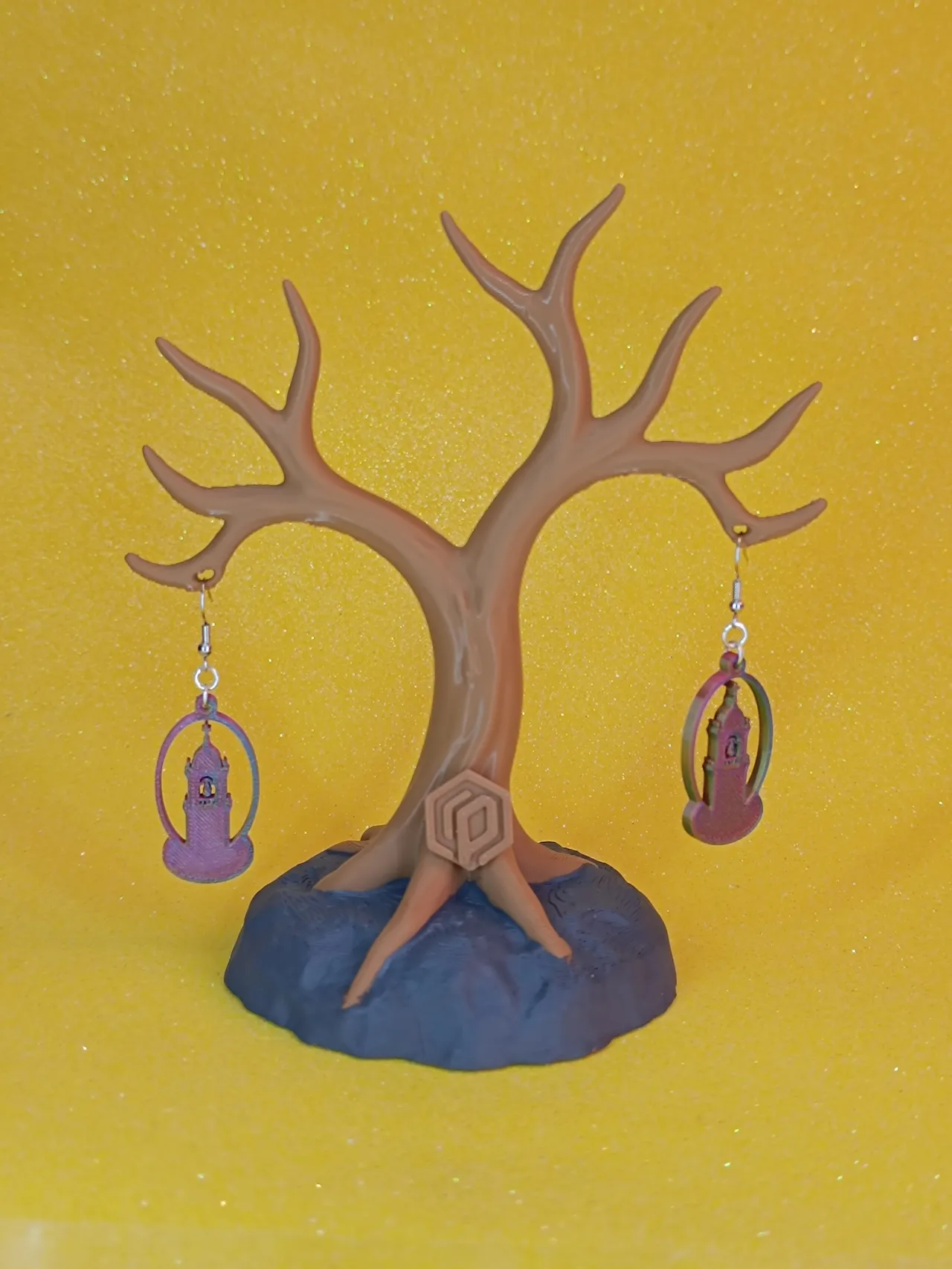 Pendientes "Torre del Reloj" Betanzos view 2