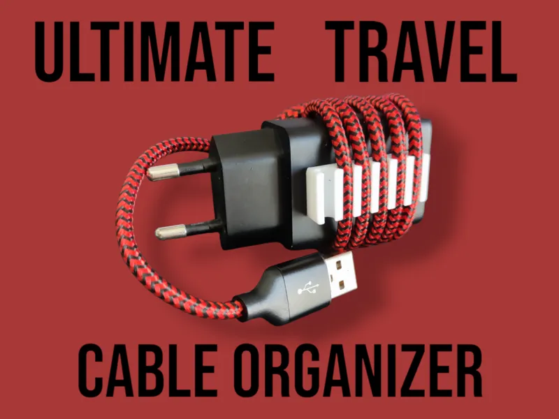 Travel cable organizer