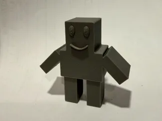 Friendly Block Buddy – Easy Print Toy for Kids