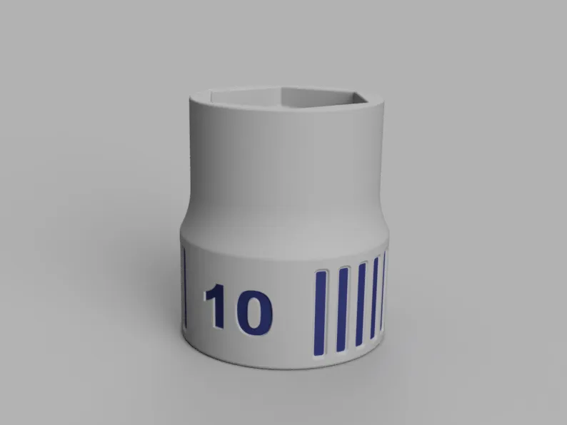10mm Socket Can Koozie
