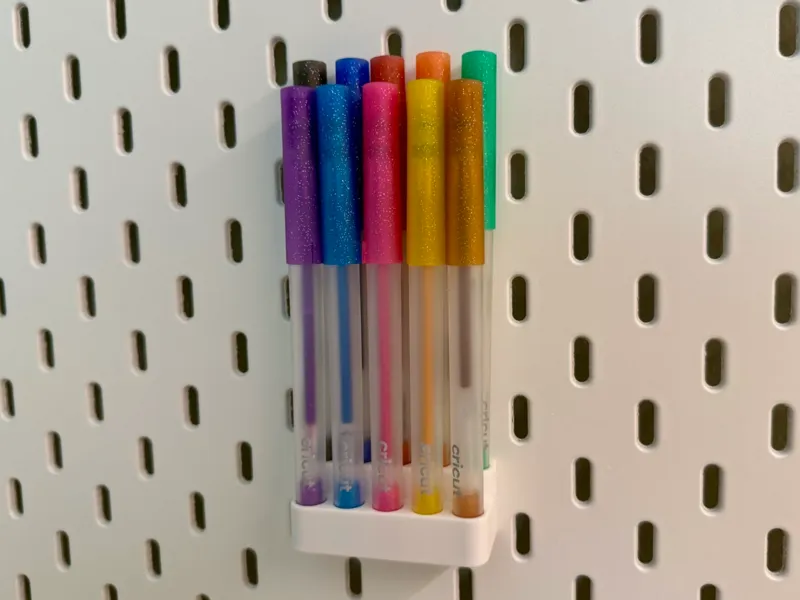 10-Pen Holder for IKEA SKÅDIS – Cricut Marker