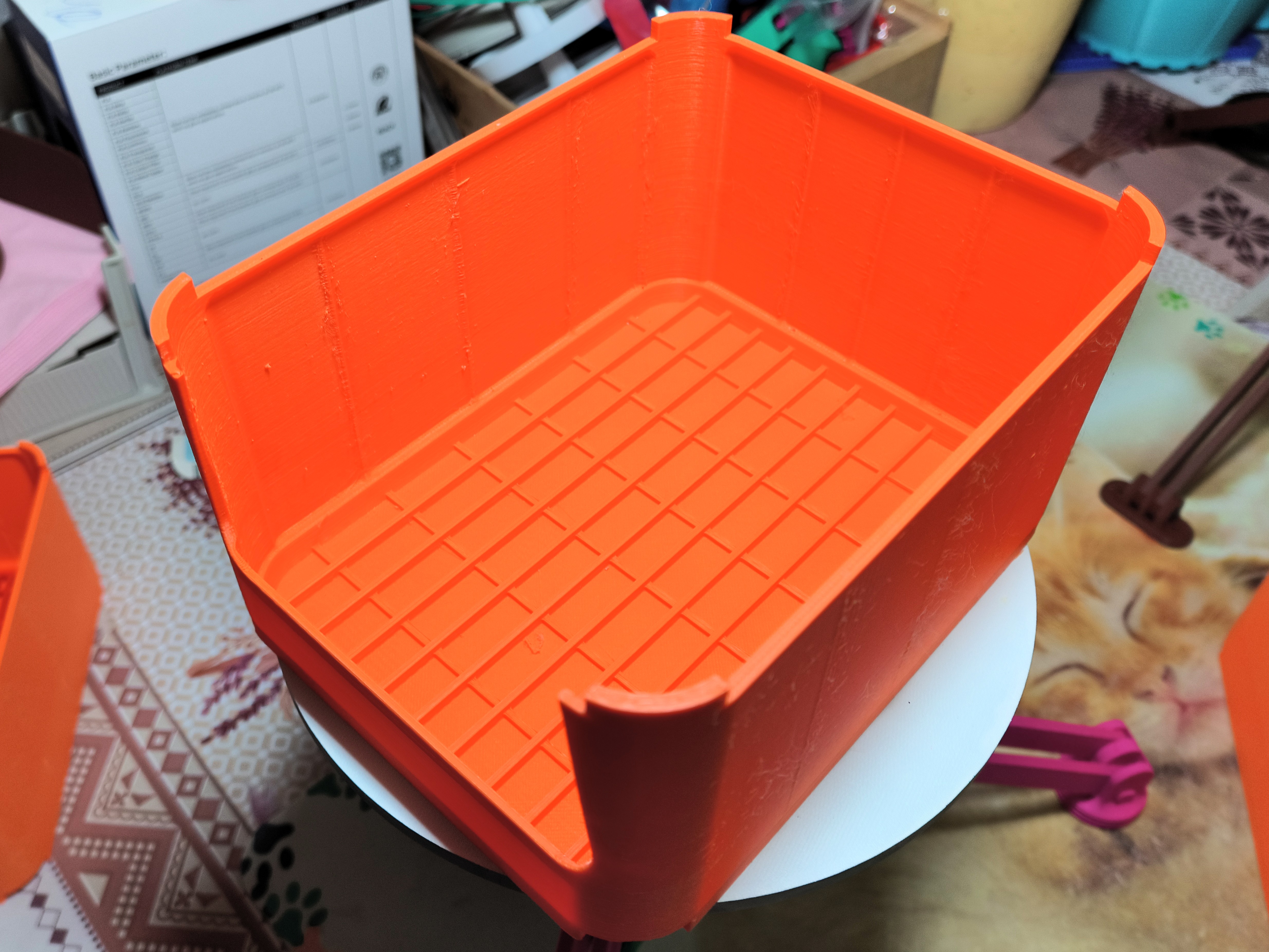 Miniatura 4 do modelo 3D Organizador Rectangular Modular Apilable Multiuso