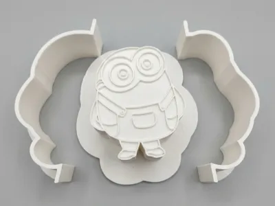 Minion candle mold