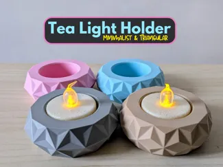 Minimalist Tea Light Holder