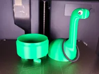 Range-élastiques à cheveux dinosaure avec petits pieds — photo 1