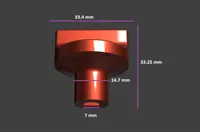 Bouton de minuterie/ventilateur pour four — photo 3