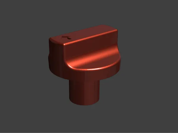 Bouton de minuterie/ventilateur pour four