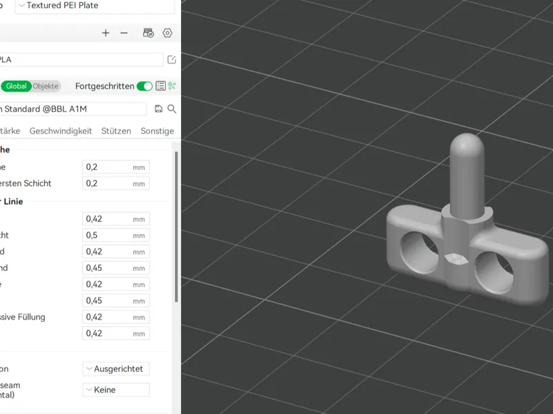 Dichtstopfen für 4mm PTFE Anschlüsse