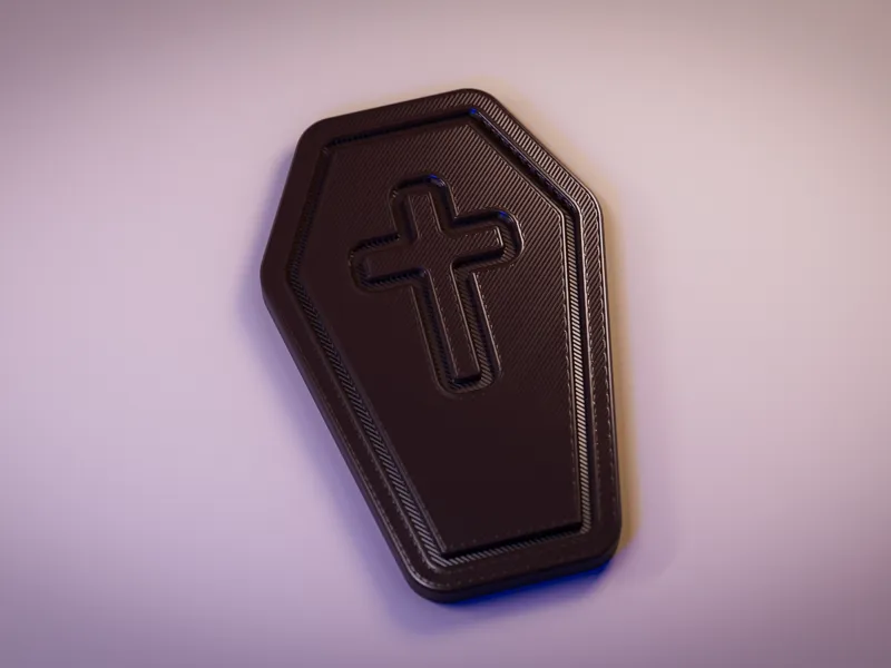 Mini Coffin Decor