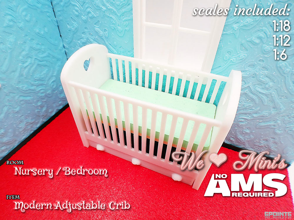 WLM - Ikea Inspired Adjustable Baby Crib & Storage