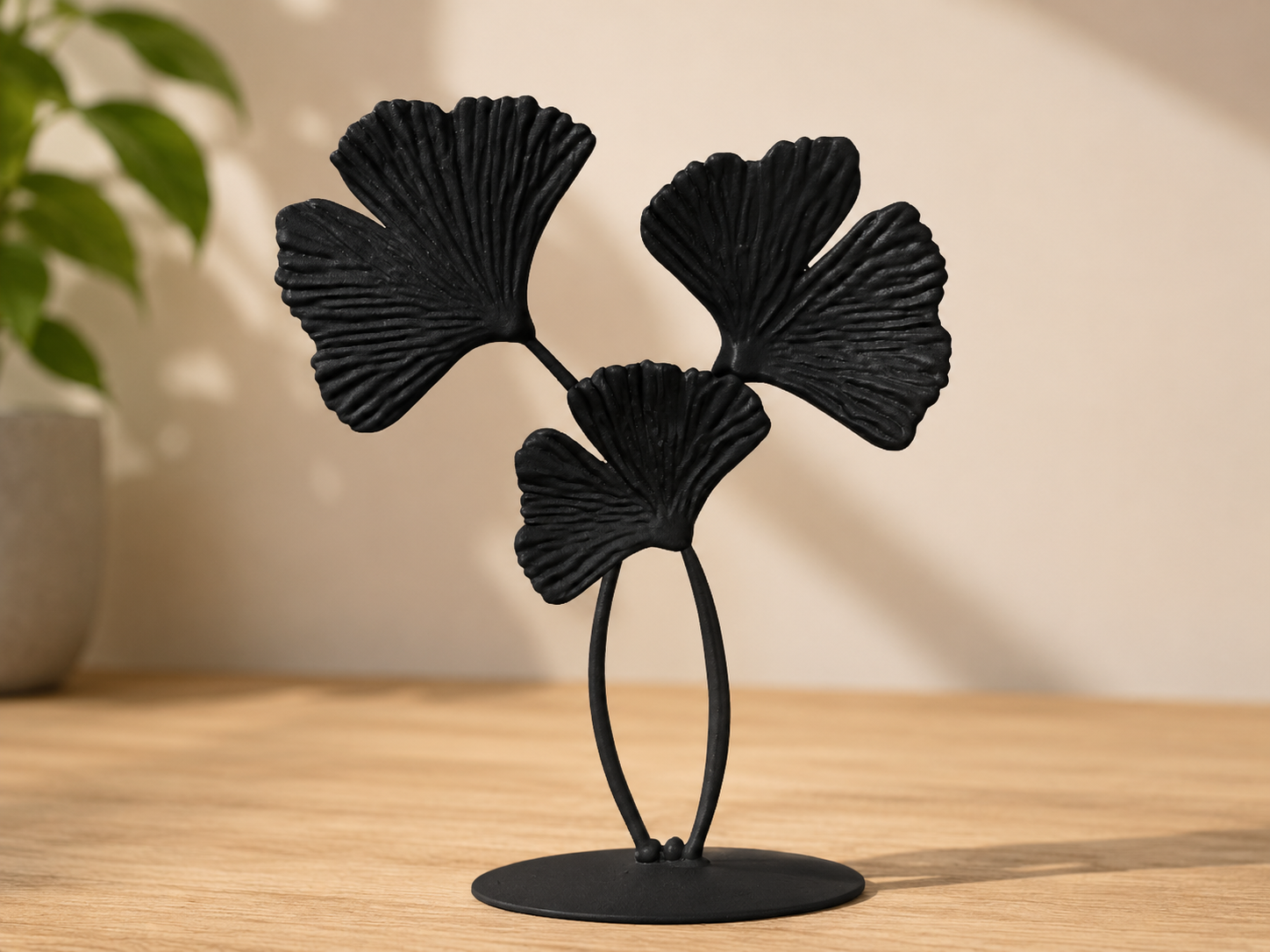 Three Ginkgo Leaves
