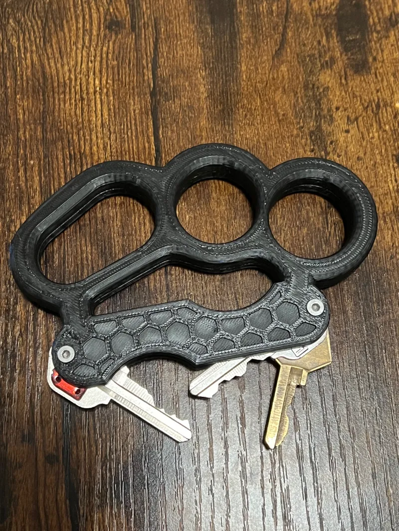 Knuckeys, ergo knuckle duster key chain