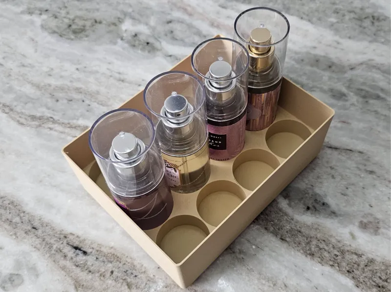Bath & Body Works Travel Size Perfume Bin