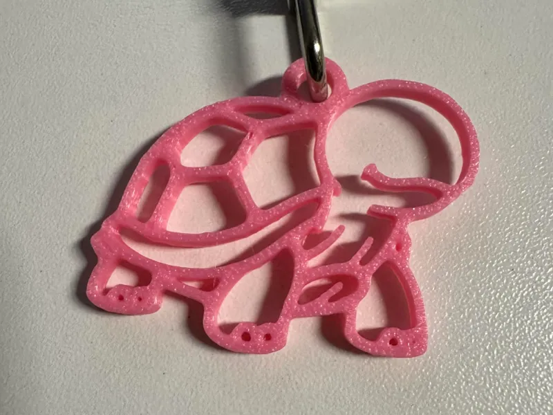 Turtle Keychain 