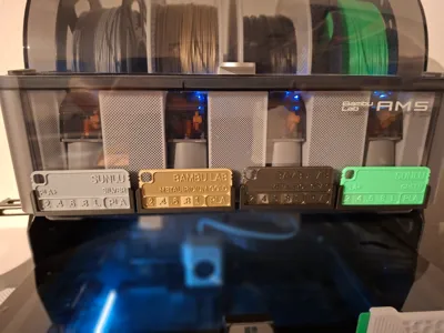 Filament Swatch Display for AMS