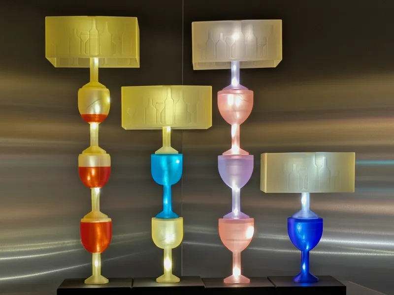 Wine Glass Lamp