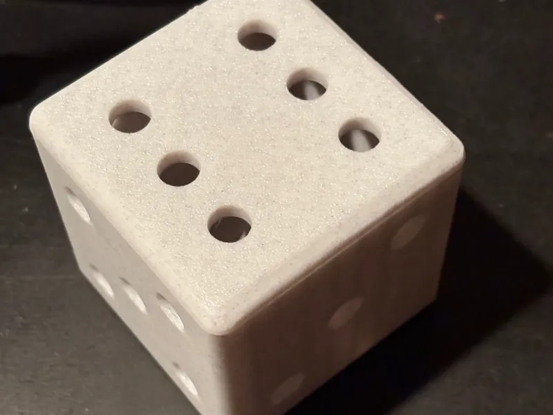 Large hollow dice